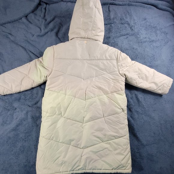 Disney Mickey Club Size 13 Beige Winter Jacket Outerwear Rain Outdoors Warm - Picture 2 of 14